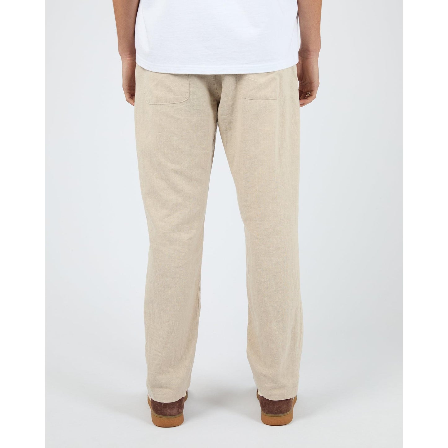 Linen Pant - Tan