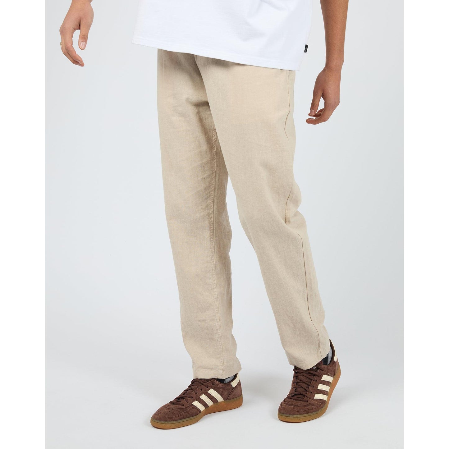 Linen Pant - Tan