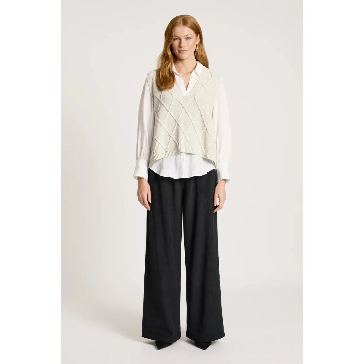 Liora Vest - Bisque