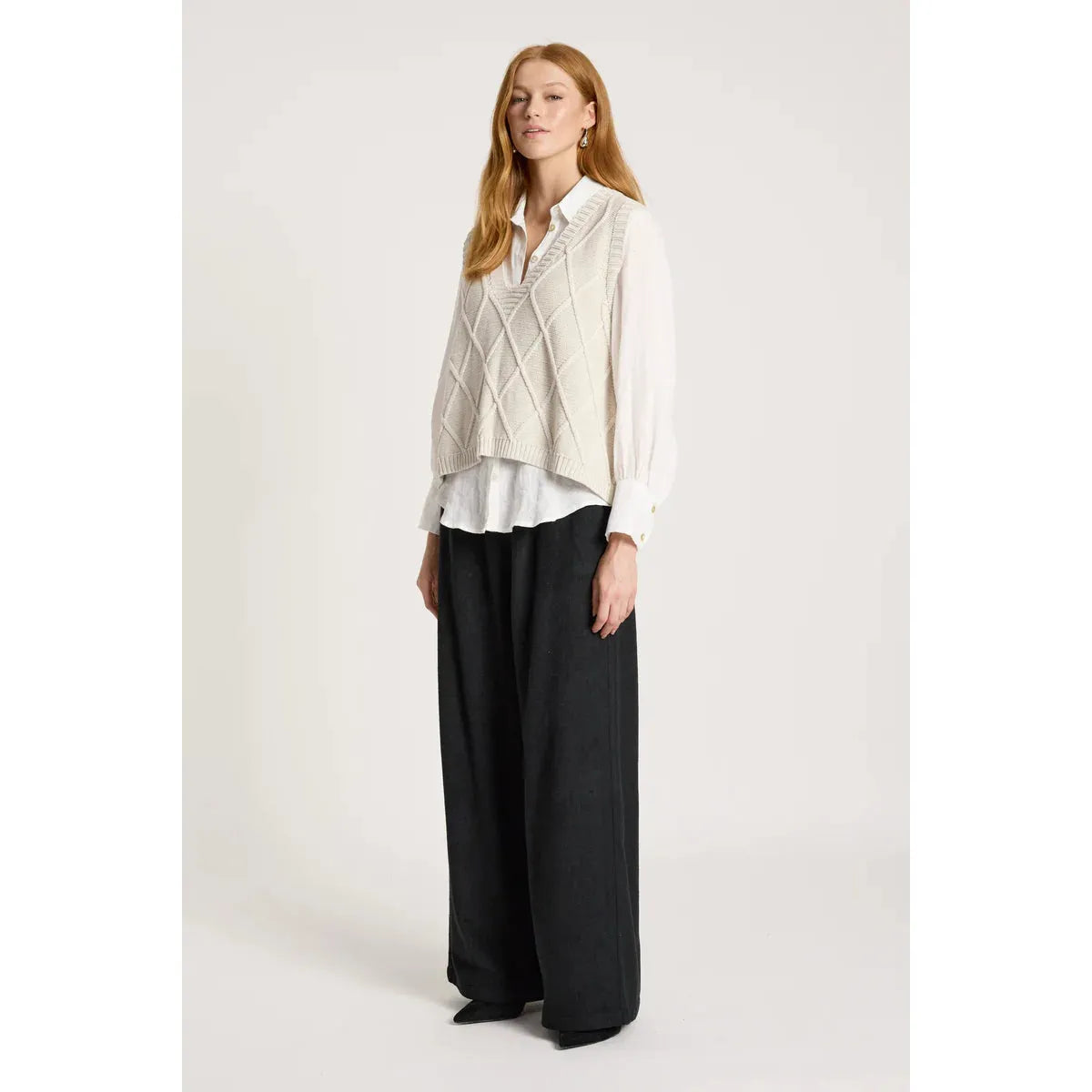Liora Vest - Bisque