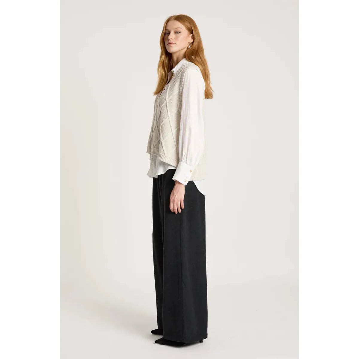 Liora Vest - Bisque