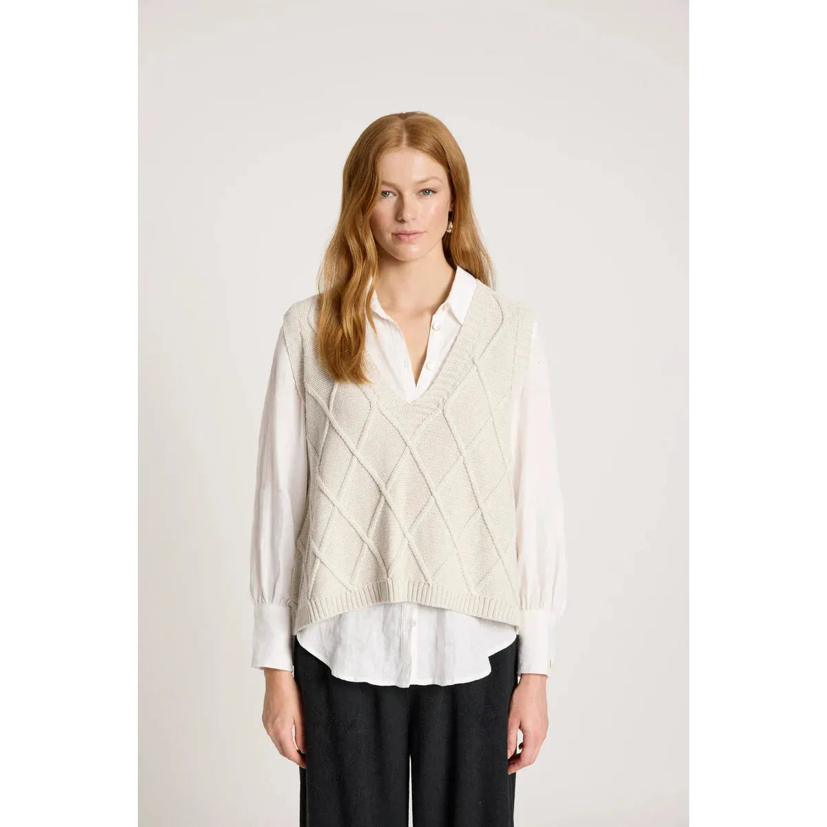 Liora Vest - Bisque