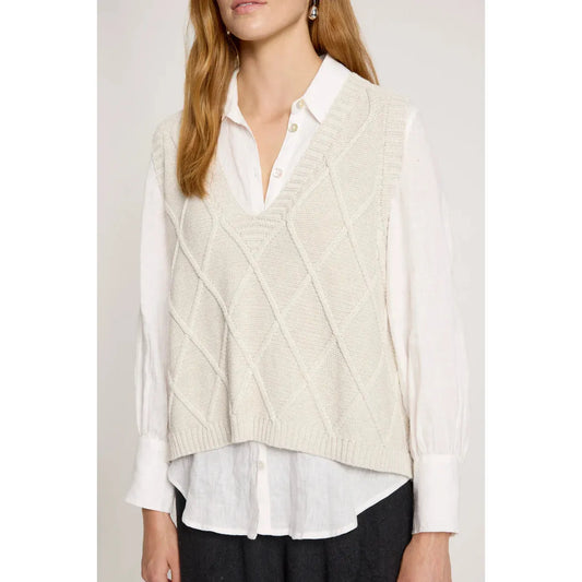 Liora Vest - Bisque