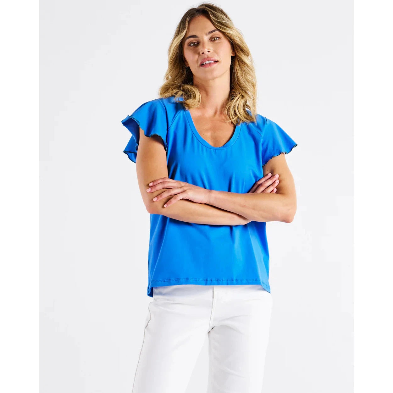 Magnolia Top - Blue