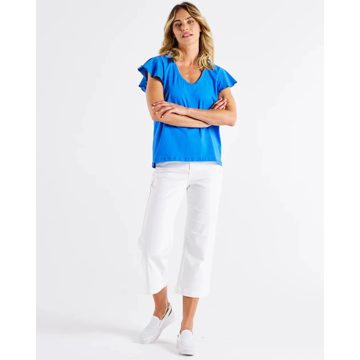 Magnolia Top - Blue