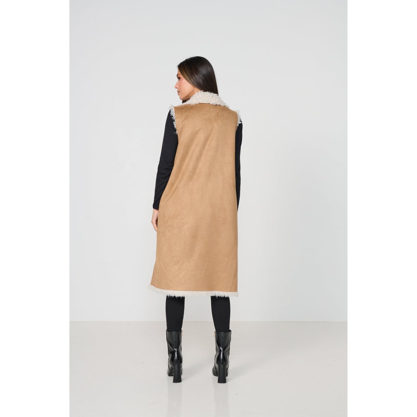 Mia Vest - Tan