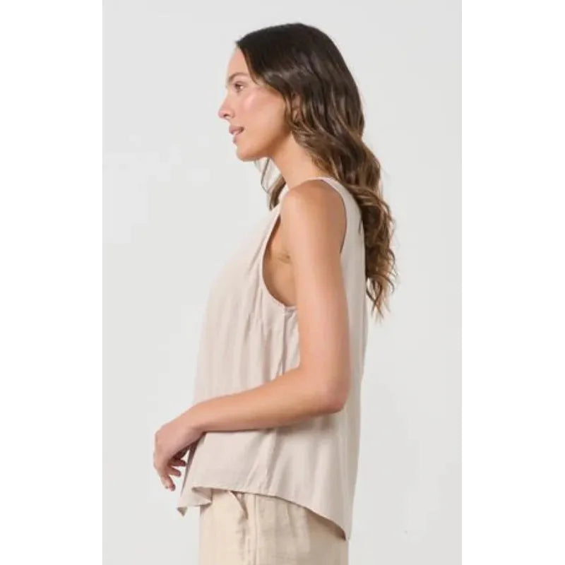 Monica Tank - Beige