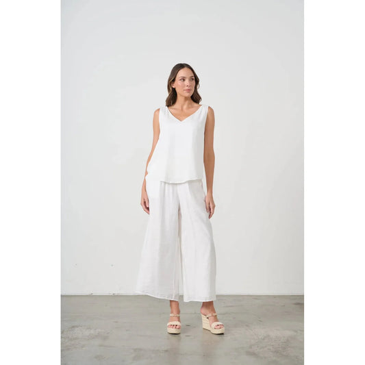 Monica Tank - White
