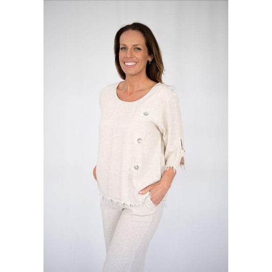 Nakita top - Beige