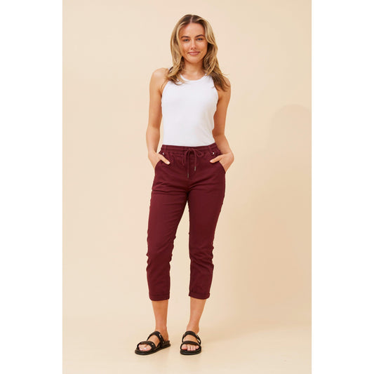 Natalie - Burgundy