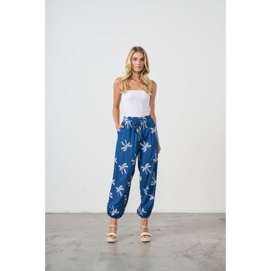Palm Pant - Blue