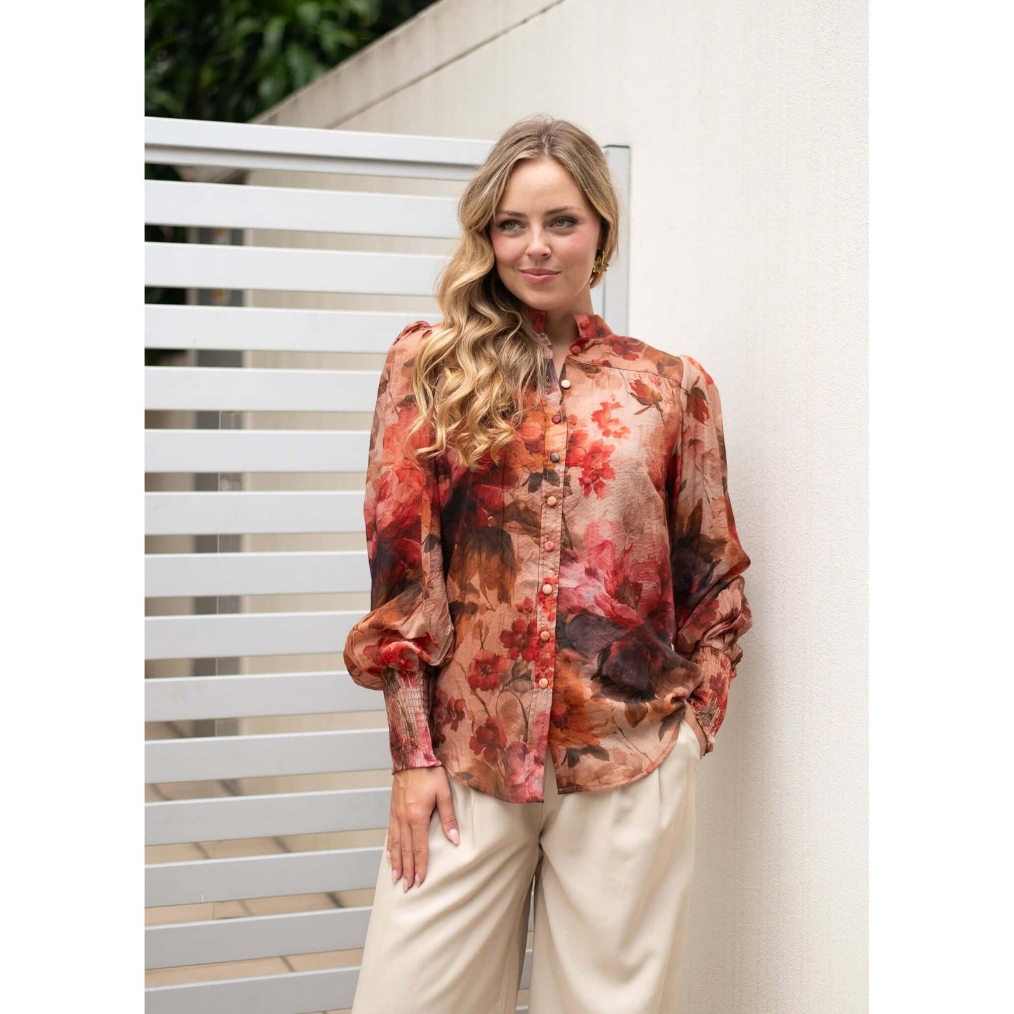 Peony shirt