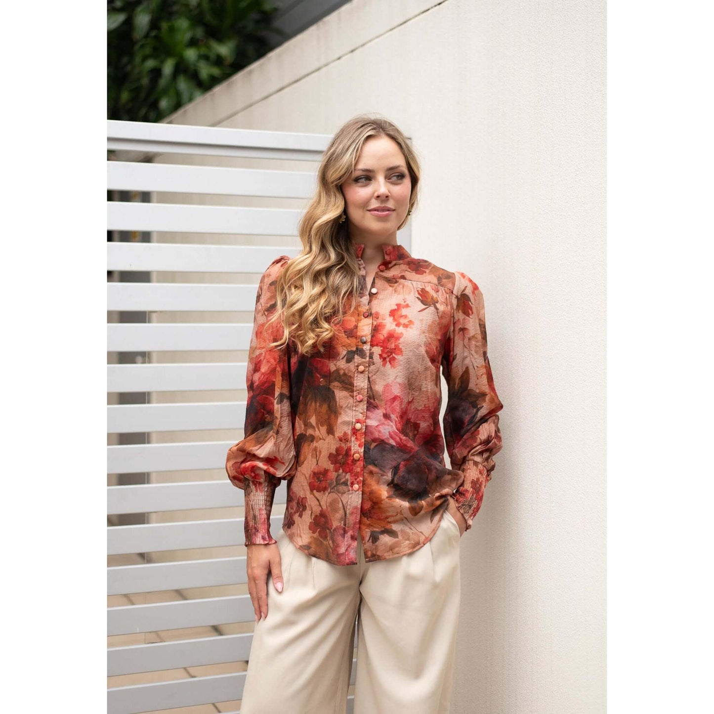 Peony shirt