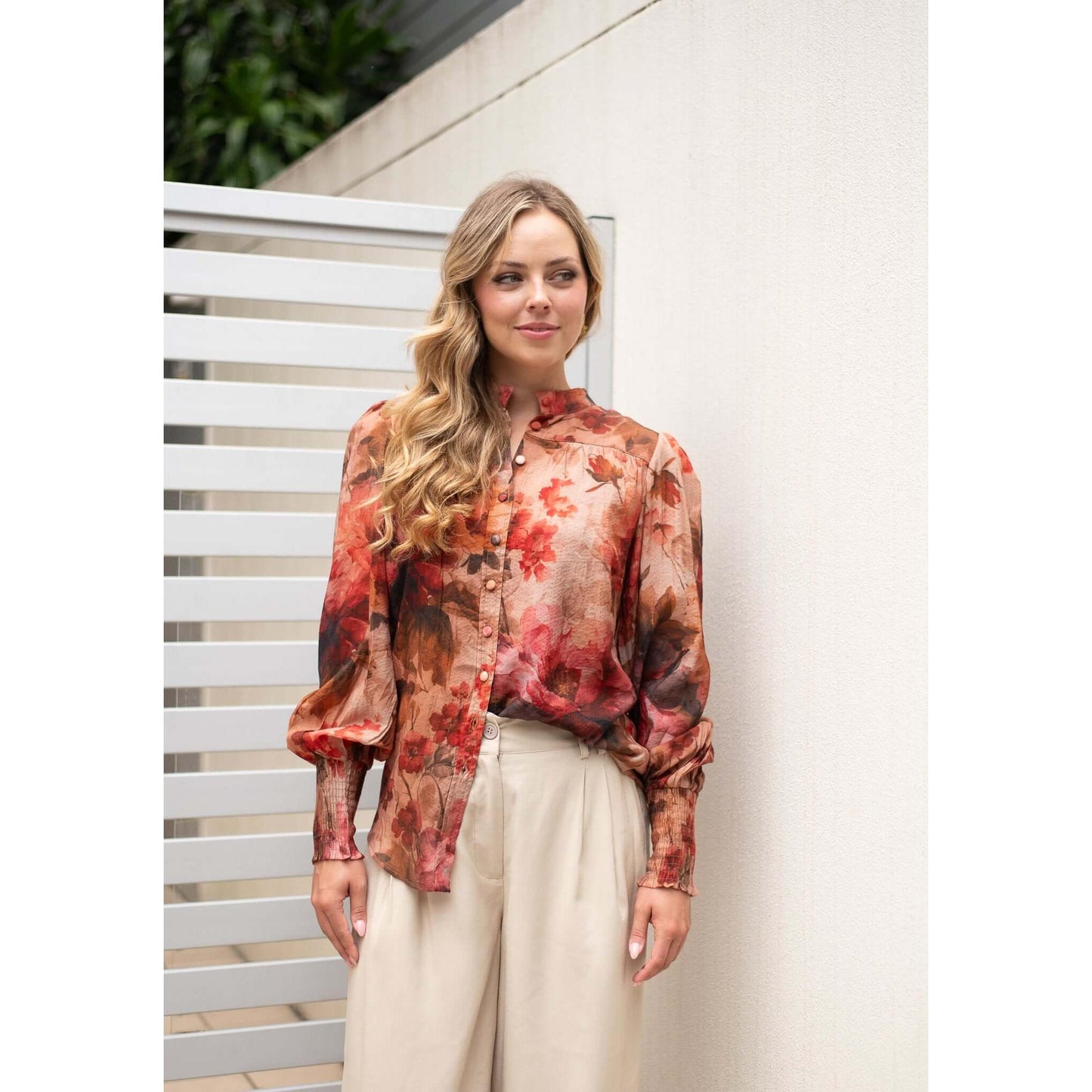 Peony shirt