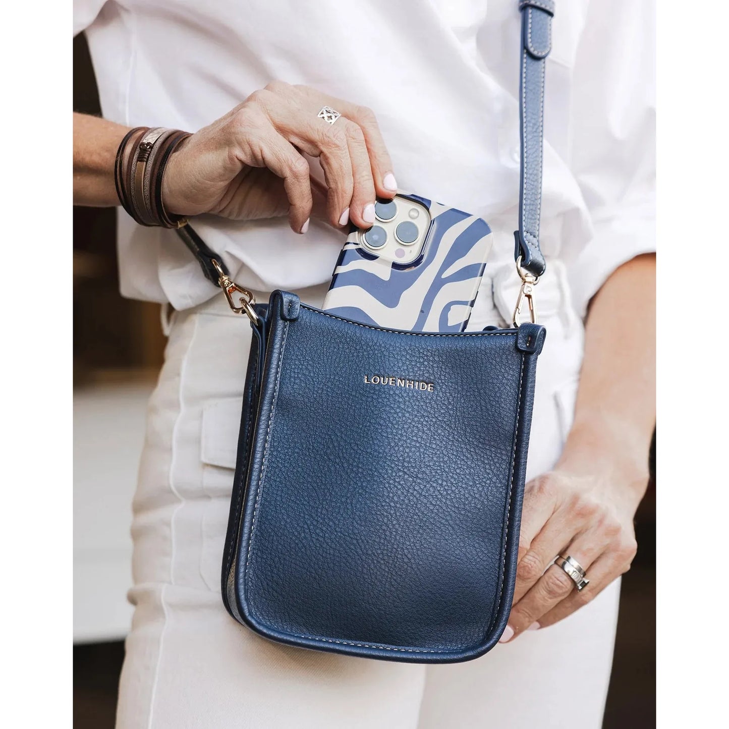 Phone bag - Navy