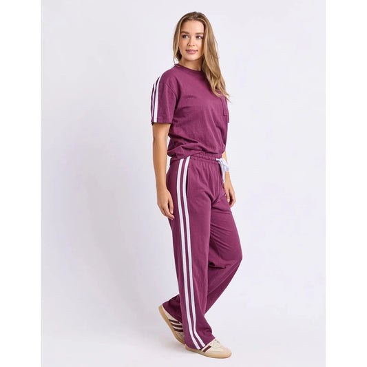 Power Tee - Plum