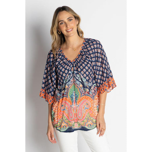 Sarai Top - Navy