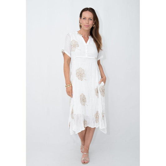 Selena dress- White