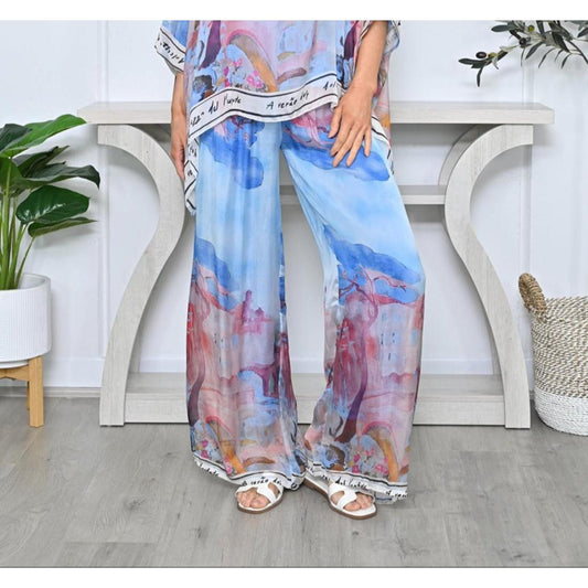 Shelly Pant - Blue