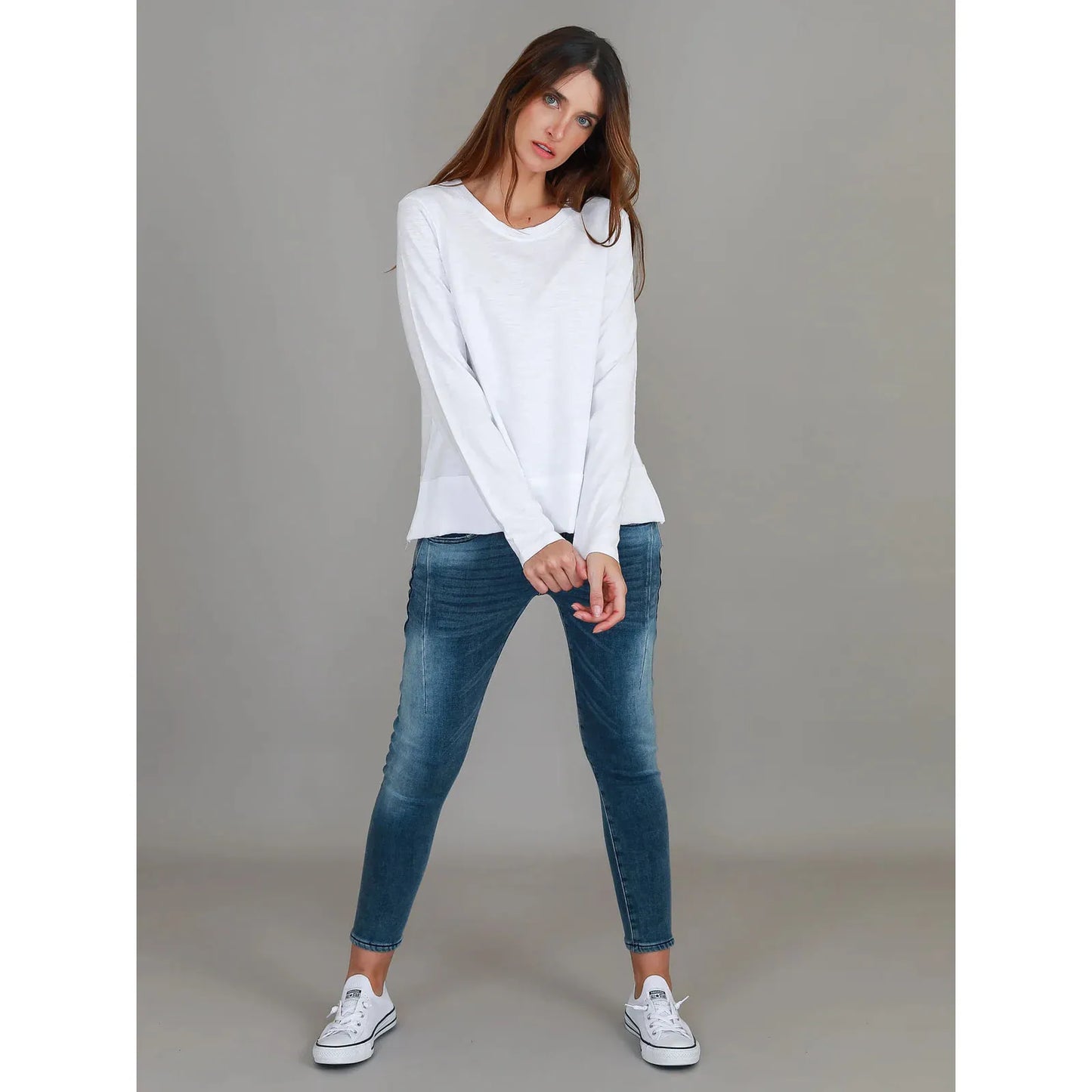 Sonya L/S - White