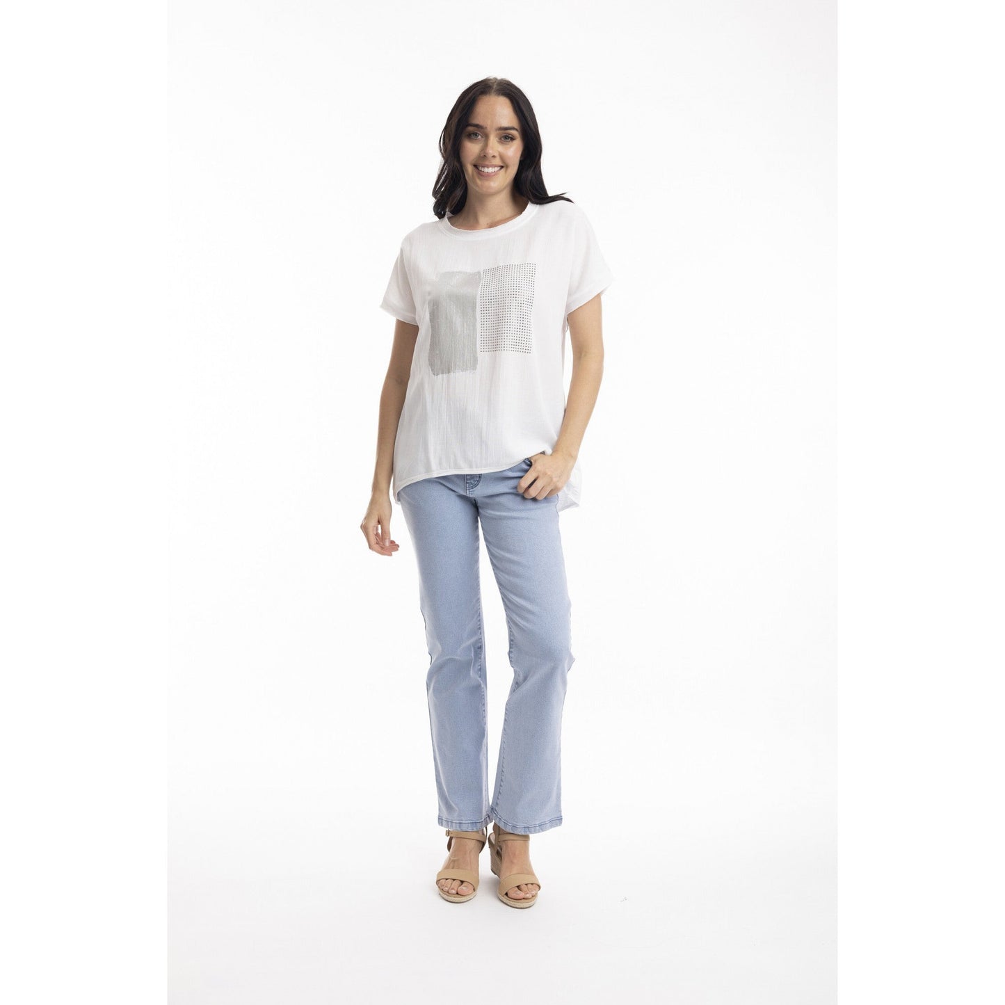 Splask top - White