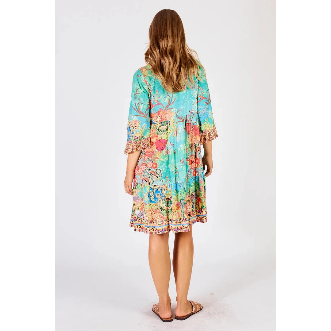 Sybil Dress - Lagoon