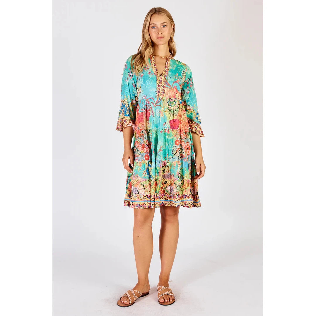 Sybil Dress - Lagoon