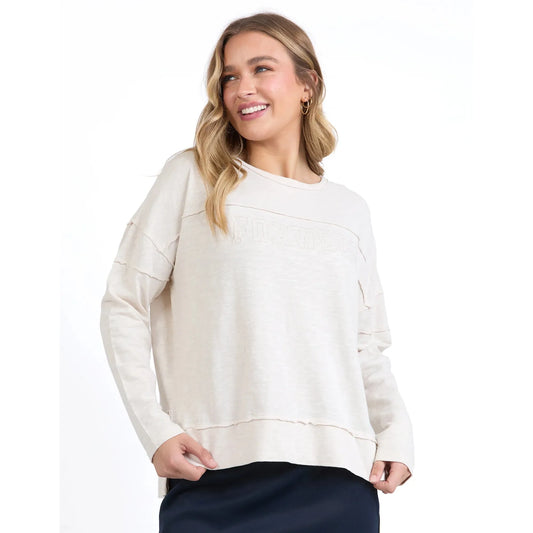 Throw on tee - Bone