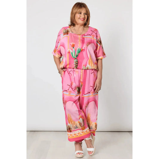 Tulum Pant-Pink