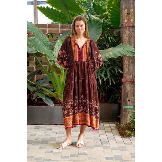 Villa - Brown/Pink