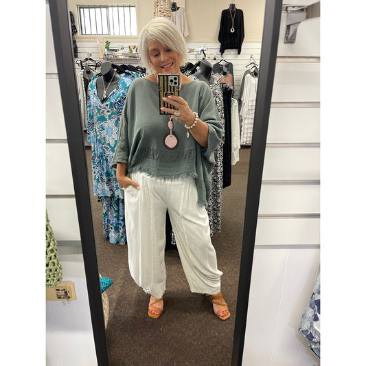 Willow pant -White