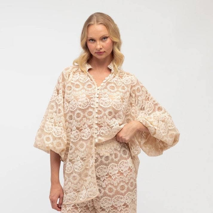Zoe shirt - Cream